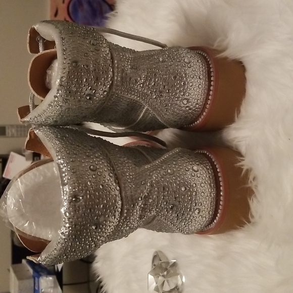 Bling Combat Boots - Picture 7 of 9
